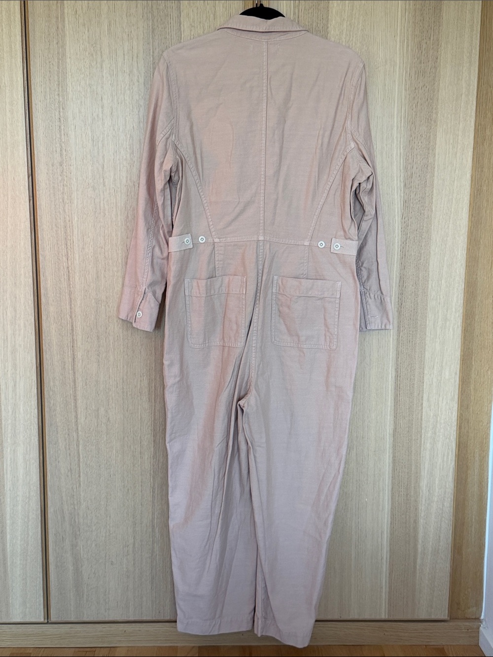 Madewell Relaxed Utility Jumpsuit in Dusty Rose - Picture 2 of 6